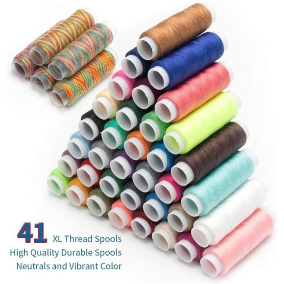 Sewing Kit for Adults 206 Pcs Thread and Needle Kit 41 XL Upgrade Spools - Picture 3 of 6